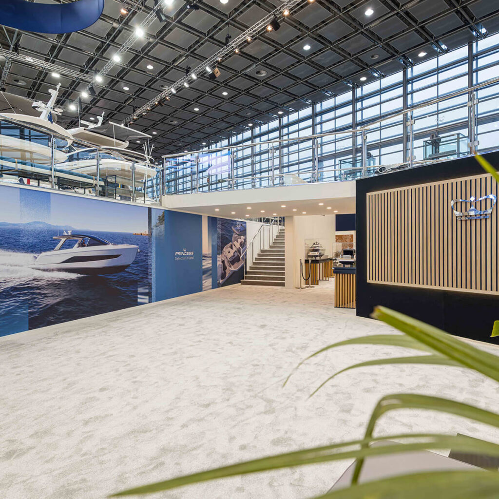 Princess Yachts stand at boot Düsseldorf, image 4
