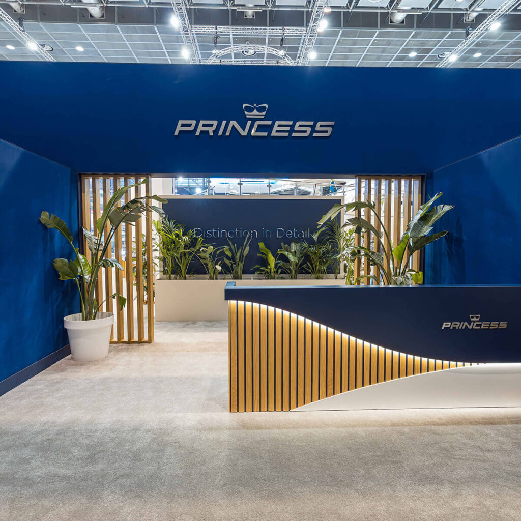 Princess Yachts stand at boot Düsseldorf, image 5
